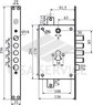 2653RCR0328TXX Securemme Корпус замка 2653